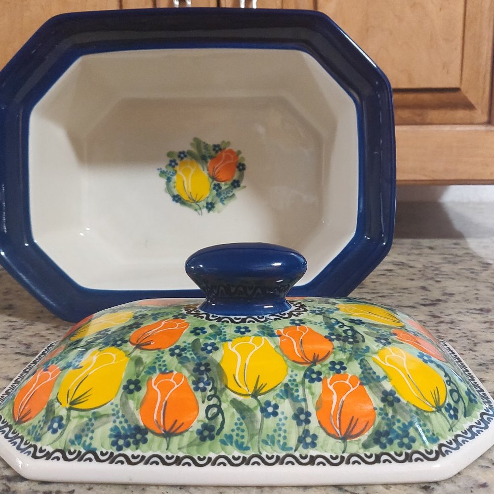 XL Cake Box 10" Easter Rose UNIKAT - Picture 6 of 12